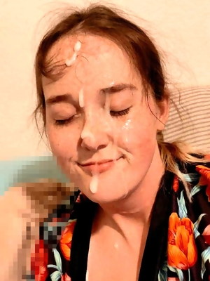 Covered in another thick, sticky load!!...